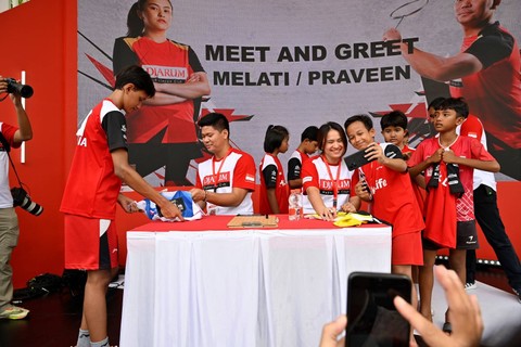 Audisi Umum PB Djarum 2023 mulai bergulir di GOR Djarum, Jati, Kudus.  Foto: Dok. PB Djarum