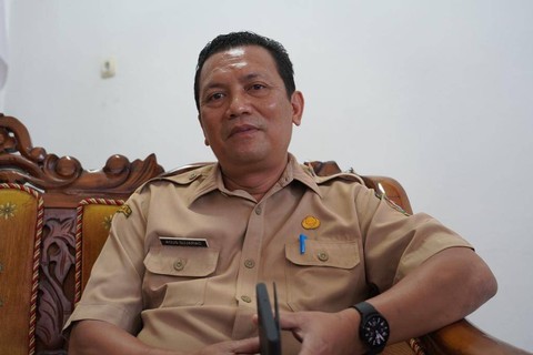 Kepala Dinas Pendidikan Pemuda dan Olahraga (Dindikpora) Kabupaten Temanggung, Agus Sujarwo. Foto: ari/Tugu Jogja