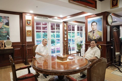 Jusuf Hamka menemui Prabowo Subianto. Foto: Dok. Istimewa