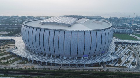 Suasana Jakarta International Stadium (JIS). Foto: Subhan/kumparan