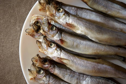 Ikan shisamo dari Jepang yang viral karena Cipung. Foto: mnimage/Shutterstock