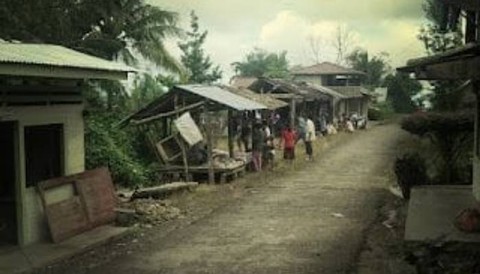 Foto Desa Marao dari dusun III (Dokumentasi/Fiderman Gori)