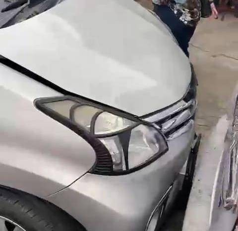 Kecelakaan Beruntun di Jalan Pulau Legundi, Kota Bandar Lampung. | Foto: Istimewa