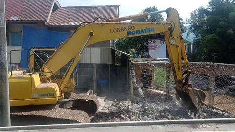 Pembangunan Jembatan Malango di Kabupaten Toraja Utara, Sulsel. Foto: Pemprov Sulsel