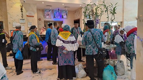 Pemulangan jemaah haji. Foto: Kemenag RI
