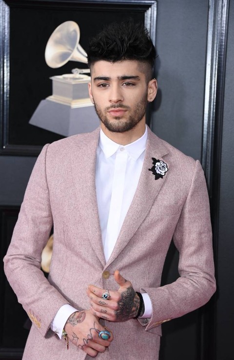 Penyanyi, Zayn Malik. Foto: AFP/VALERIE MACON