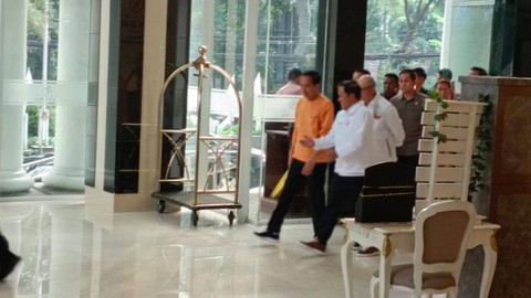 Jokowi menemui relawan di Hotel Grand Savero, Kota Bogor, Sabtu (15/7/2023). Foto: Dok. Istimewa