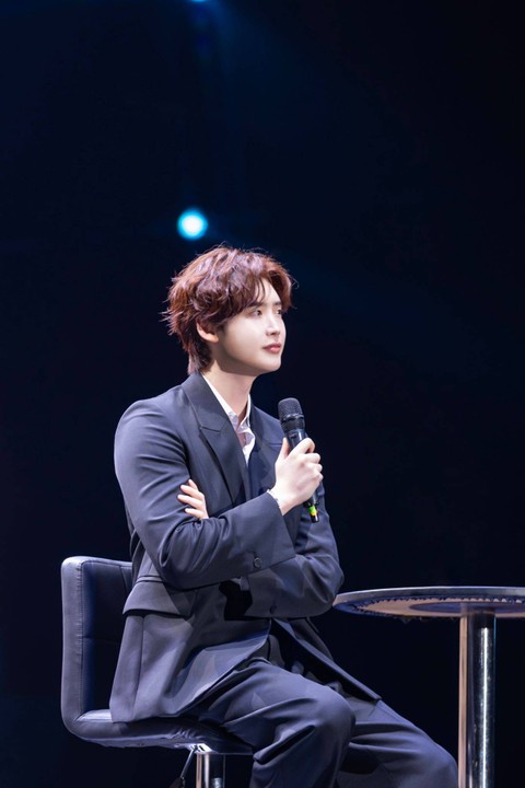 Acara fan meeting "Dear My With" Lee Jong Suk di Jakarta, Sabtu (15/7/2023). Foto: AppleWood
