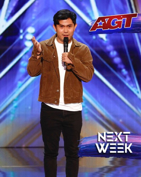 Cakra Khan di Ajang America's Got Talent 2023. Foto: Instagram/@cakra.khan
