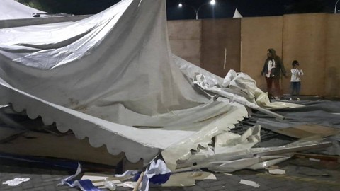 Konser musik yang bertajuk Don't Stop Take Your Dream di De Tjolomadoe Kecamatan Colomadu, Kabupaten Karanganyar, Jawa Tengah pada Sabtu (22/7).  Foto: Dok. Istimewa