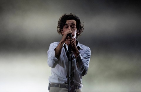 Matty Healy 1975. Foto: JOSE JORDAN / AFP