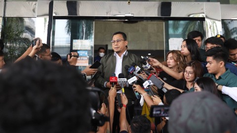 Juru Bicara KPK Ali Fikri memberikan keterangan pers di Gedung KPK, Jakarta, Rabu (27/7/2023). Foto: Dicky Adam Sidiq/kumparan