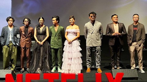 Konferensi pers Hari Ini Akan Kita Ceritakan Nanti. Foto: Alexander Vito/kumparan