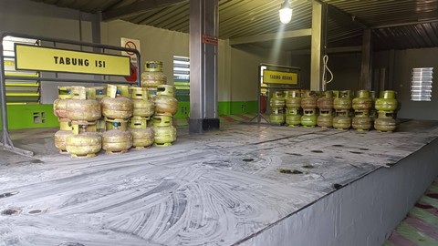 PT Ragil Soegiharti Abadi, salah satu agen resmi LPG 3 Kg di Surabaya. Foto: Farusma Okta Verdian/kumparan