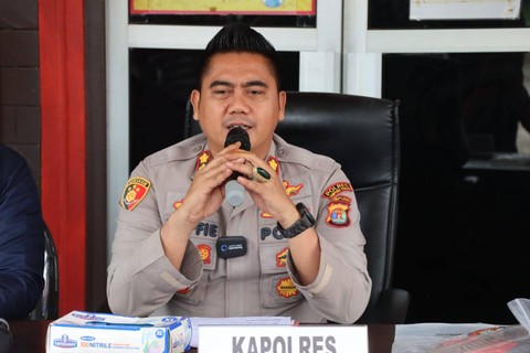 Kapolres Lampung Tengah, AKBP Doffie Fahlevi Sanjaya. | Foto: Dok Polres Lampung Tengah