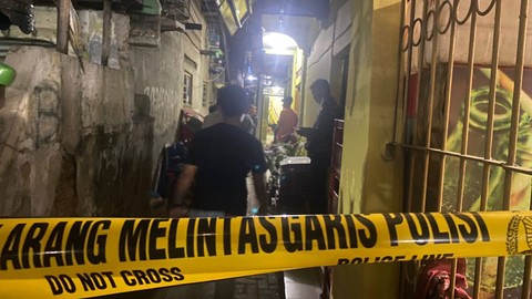 Suasana di kos tempat seorang wanita muda ditemukan meninggal dunia dengan luka lebam di Semarang Tengah, Kota Semarang. Foto: Dok. Istimewa