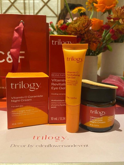 Brand skin care asal Selandia Baru, Trilogy, meluncurkan dua produk dalam lini Vitamin C Brightening Series.  Foto: Judith Aura/kumparan
