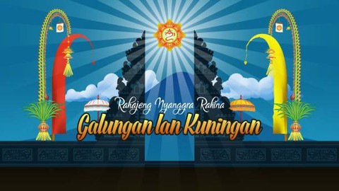 Ilustrasi Selamat Hari Raya Galungan Dan Kuningan 2023 Bahasa Bali, Foto: Unsplash/Ketut Agus Suardika.