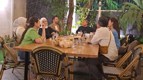 Raffi Ahmad rumah Ketum PAN Zulkifli Hasan. Foto: Dok. Istimewa
