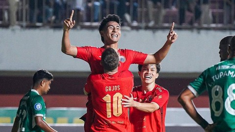 Persija menghadapi tuan rumah PSS Sleman di Stadion Maguwoharjo dalam lanjutan Liga 1 2023/23, Jumat (4/8).  Foto: Dok. Persija