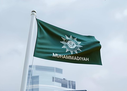 Gambar bendera Muhammadiyah. Foto: Iljanaresvara Studio/Shutterstock