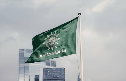 Gambar bendera Muhammadiyah. Foto: Iljanaresvara Studio/Shutterstock