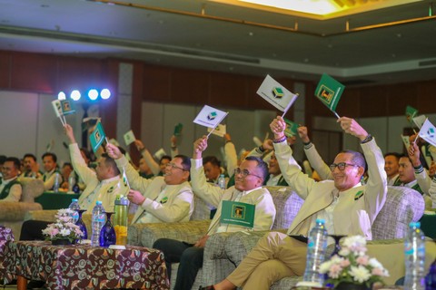 Rakernas I Pimpinan Nasional AMK PPP dalam menghadapi Pemilu 2024. Foto: Dok. Istimewa 