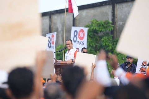 Apel Siaga Pemenangan PKS Sumbar, di Padang, Minggu (6/8/2023). Foto: Dok. Istimewa