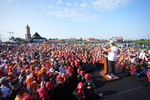Apel Siaga Pemenangan PKS Sumbar, di Padang, Minggu (6/8/2023). Foto: Dok. Istimewa