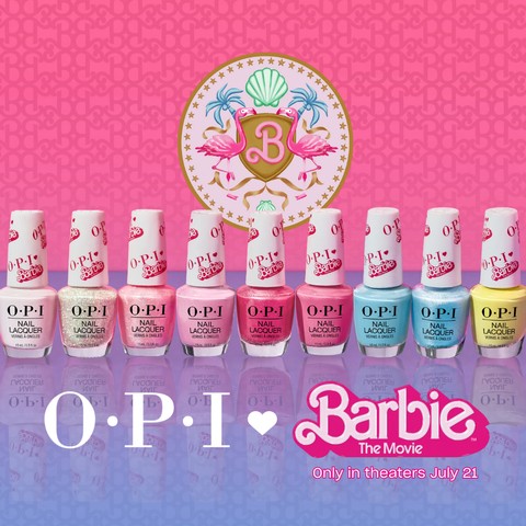 OPI x Barbie The Movie Collection. Foto: OPI