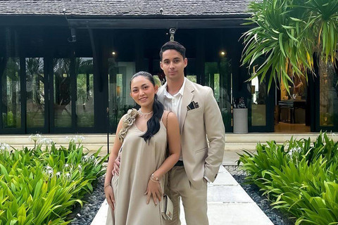 Rachel Vennya dan Salim Nauderer. Foto: Instagram/@rachelvennya