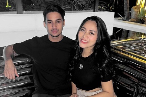 Rachel Vennya dan Salim Nauderer. Foto: Instagram/@rachelvennya