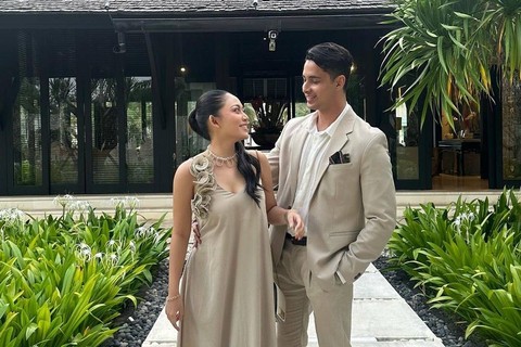 Rachel Vennya dan Salim Nauderer. Foto: Instagram/@rachelvennya