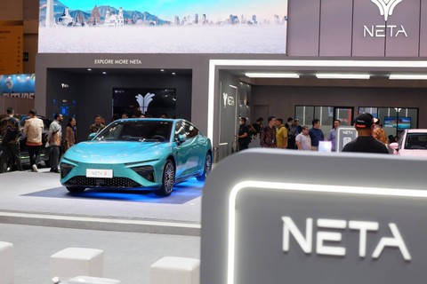 Mobil listrik Neta. Foto: Aditya Pratama Niagara/kumparan