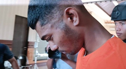 Sopir ojol yang perkosa turis Brasil di Bali. Foto: Denita BR Matondang/kumparan