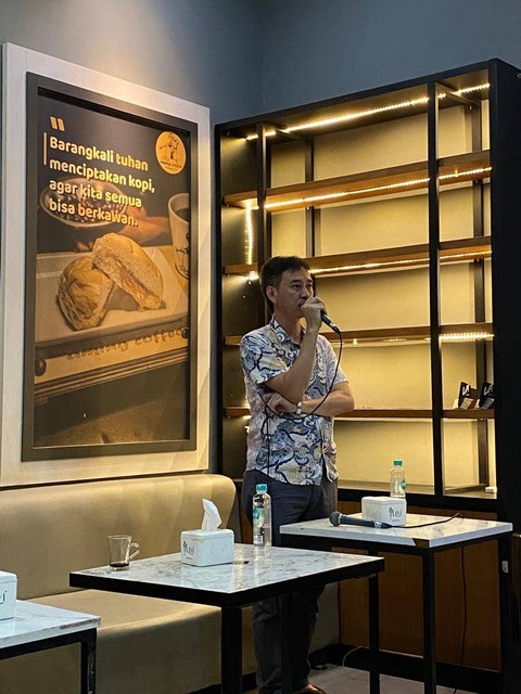 Liming Wong, Owner brand Kopi Aming. Foto: Lydia Salsabila/Hi!Pontianak