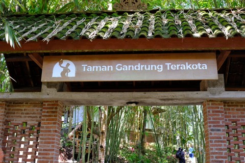 Pesona Taman Gandrung Terakota di Banyuwangi. Foto: Rizki Baiquni Pratama/kumparan