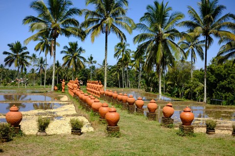 Pesona Taman Gandrung Terakota di Banyuwangi. Foto: Rizki Baiquni Pratama/kumparan