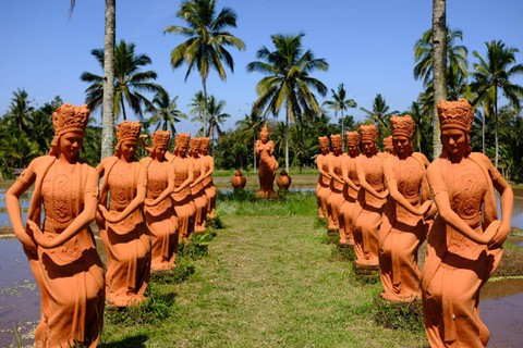 Pesona Taman Gandrung Terakota di Banyuwangi. Foto: Rizki Baiquni Pratama/kumparan