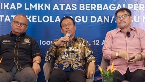 Badai eks-kerispatih di talkshow bersama LMKN. Foto: Dok. Istimewa