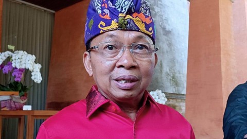 Ketua DPD PDIP Bali Wayan Koster di Rumah Jabatan Gubernur Bali, Senin, (14/8/2023). Foto: Denita BR Matondang/kumparan