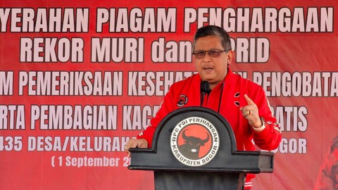 Sekjen PDIP Hasto Kristiyanto.  Foto: Dok. Istimewa