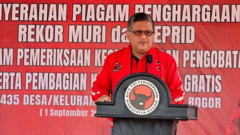 Sekjen PDIP Hasto Kristiyanto.  Foto: Dok. Istimewa