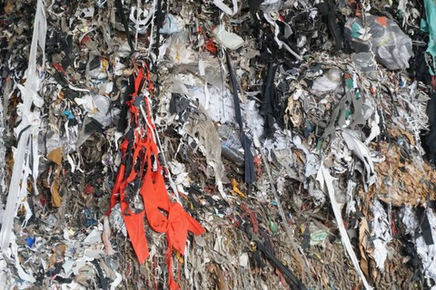 Sampah di fasilitas GreenZone milik  PT Semen Indonesia (persero) Tbk (SIG) di Pabrik Narogong, Jawa Barat, Rabu (16/8/2023).  Foto: Fitra Andrianto/kumparan