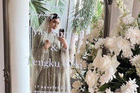 Tyas Mirasih gelar pengajian jelang pernikahan. Foto: Instagram/@tyasmirasih