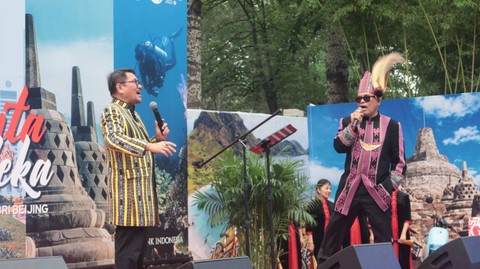 Meriahnya perayaan HUT RI ke-78 di Beijing Foto: Dok. Istimewa