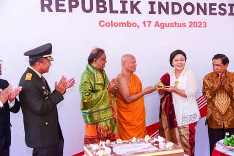 Perayaan HUT RI ke-78 di Colombo Sri Lanka. Foto: Dok. KBRI Colombo