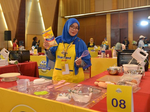 Blue Band Cake Margarine Kemasan 1 kg Baru yang lebih ekonomis, higienis, dan praktis guna mendukung kemajuan bisnis UMKM kuliner di Indonesia. Foto: BlueBand