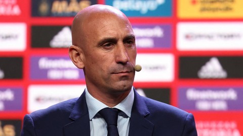 Luis Rubiales, Presiden Federasi Sepak Bola Spanyol Foto: Thomas Coex / AFP