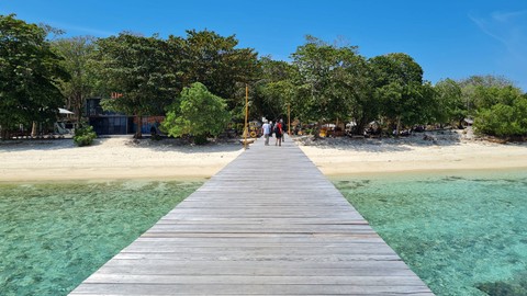 Pulau Lihaga di Likupang, Sulawesi Utara. Foto: Andari Novianti/kumparan